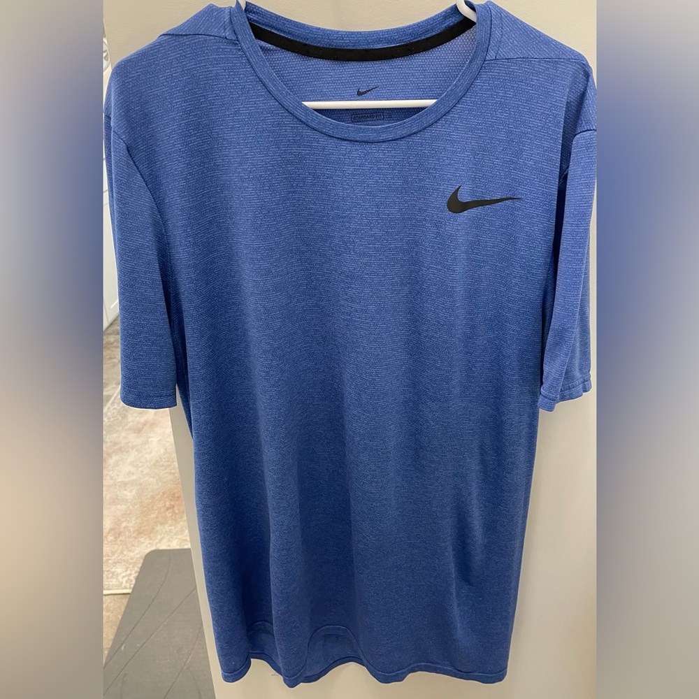 Nike Dri-Fit Men's Blue Short Sleeve Tee